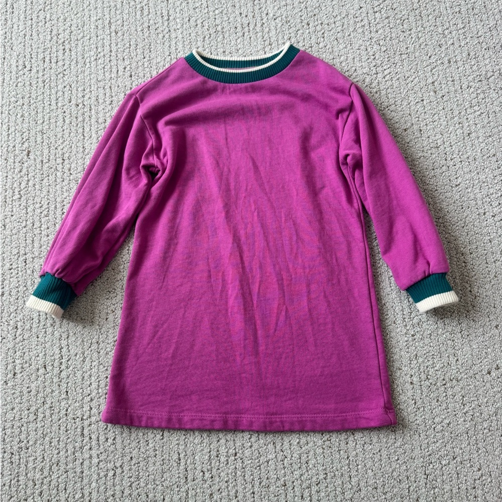 Hanna Andersson Magenta Long Sleeve Dress